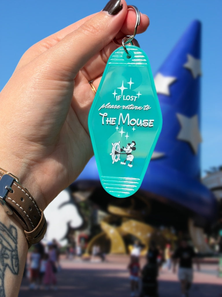 Retro Mouse Keychain