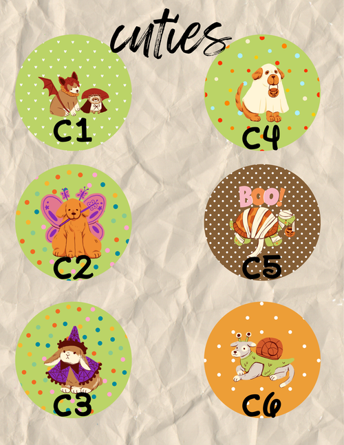 Halloween Buttons