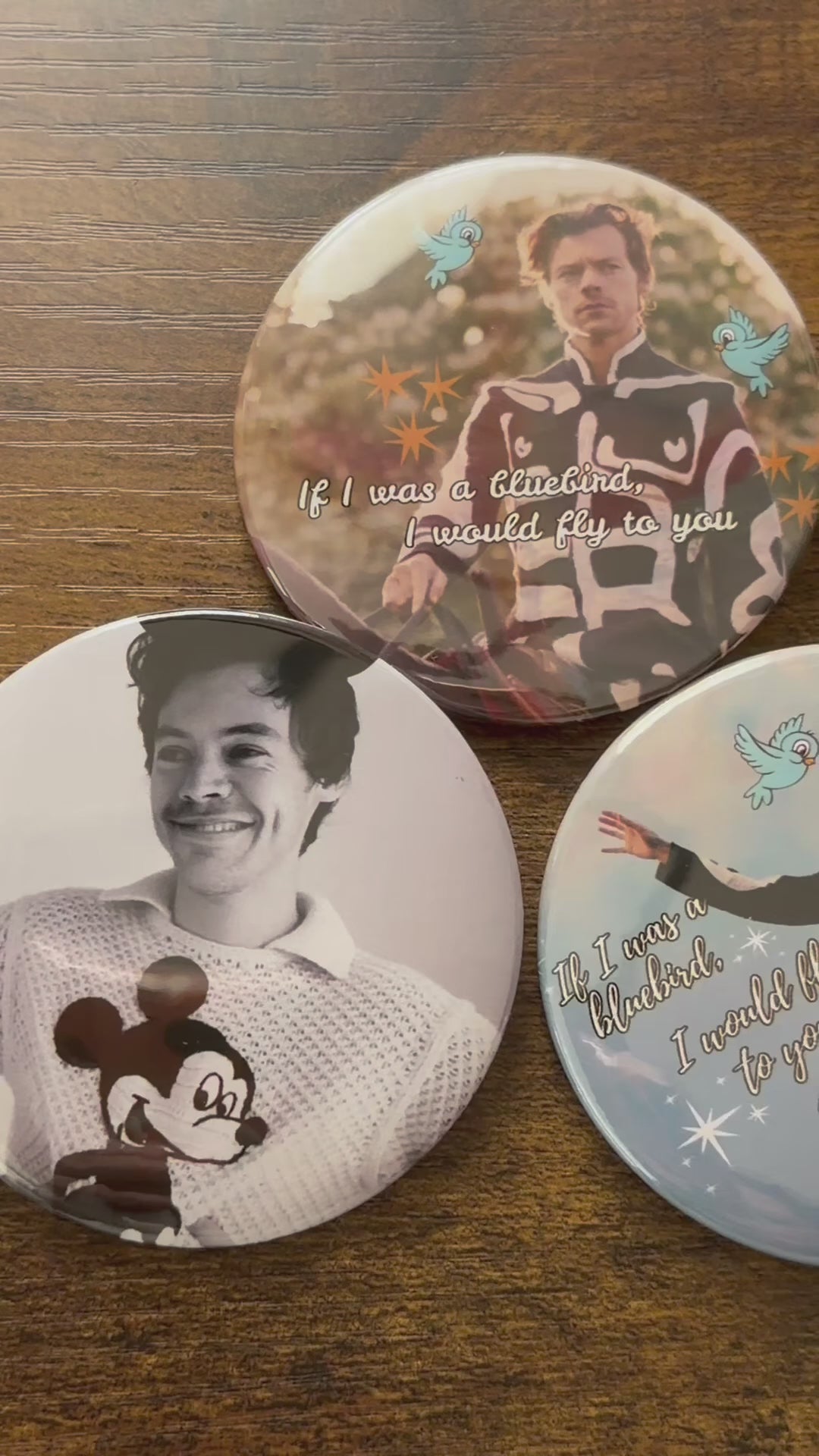 Harry Styles Pins
